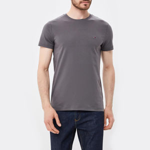 Tommy Hilfiger pánské šedé tričko - XL (047)